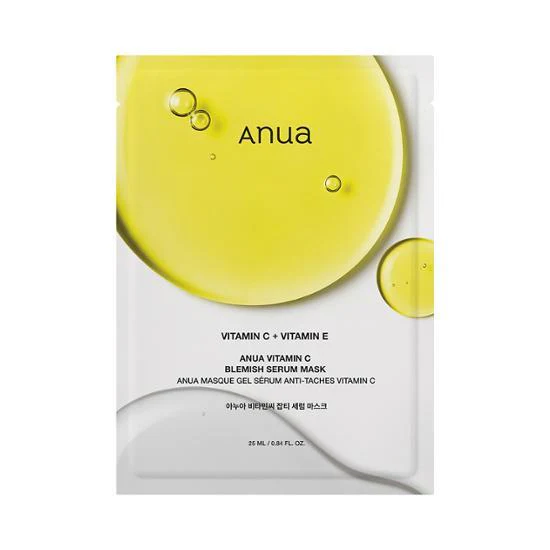 Anua vitamin C + vitamin E blemish serum mask