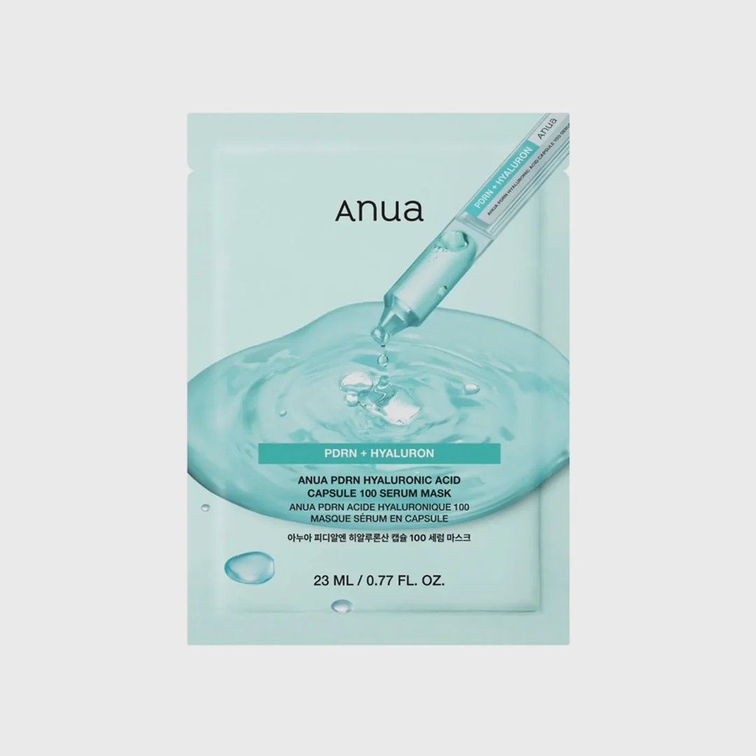 Anua PDRN Hyaluronic Acid Capsule 100 Serum Mask Sheet