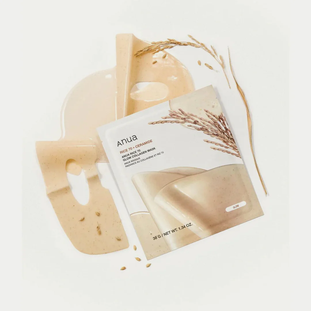 ANUA Rice 70 Glow Collagen Mask