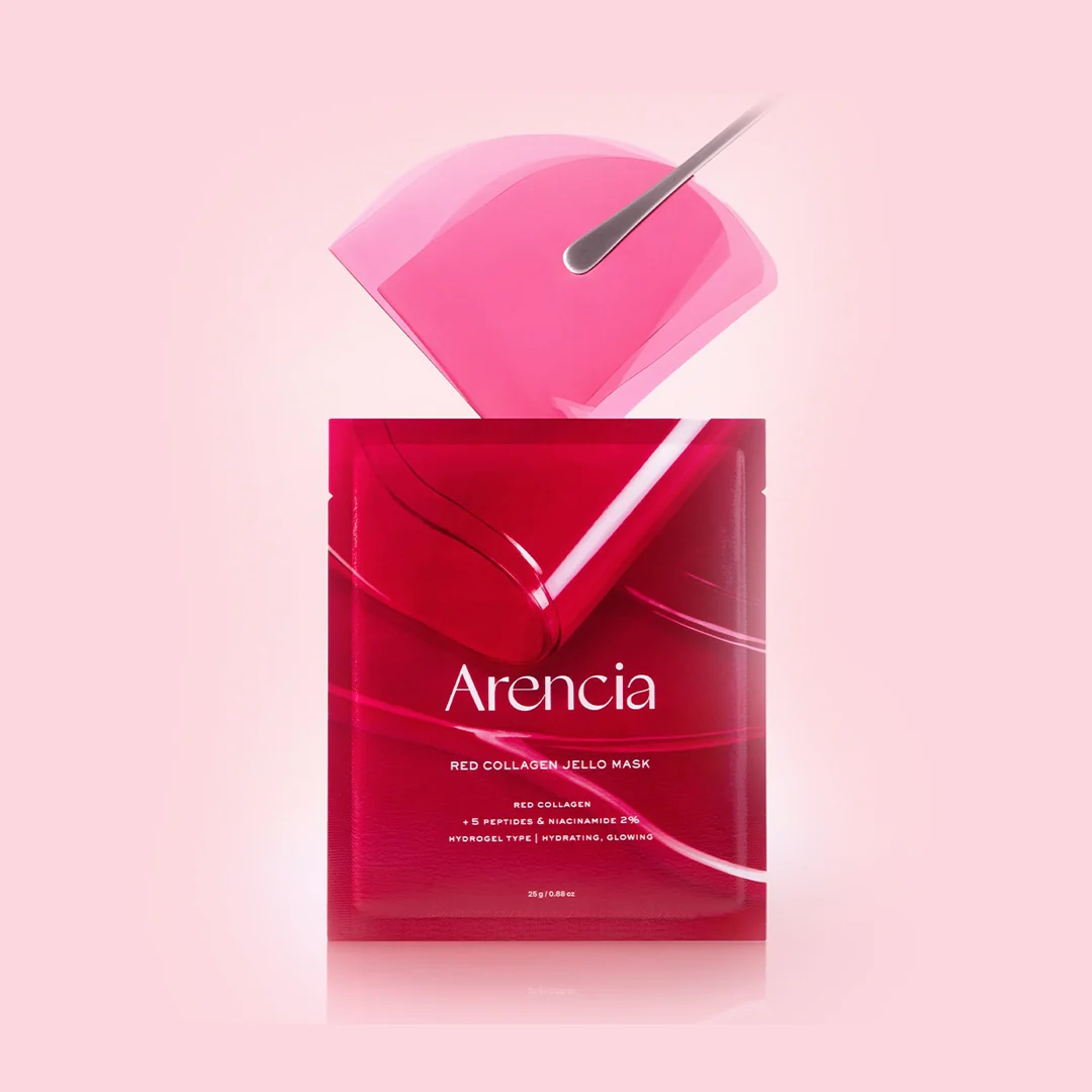 Arencia Red Collagen Jello Mask