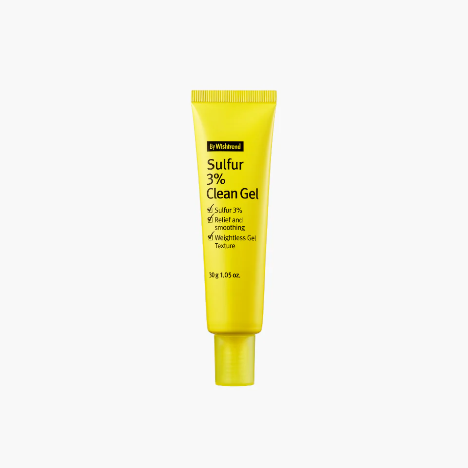 BY WISHTREND Sulfur 3% Clean Gel