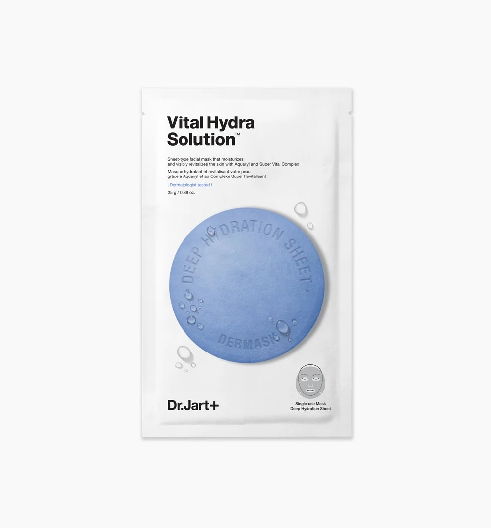 Dr.Jart Dermask Vital Hydra Solution Deep Hydration Sheet Mask