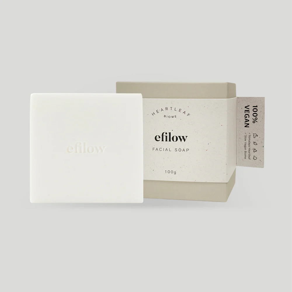 efilow Heartleaf Biome Facial Soap