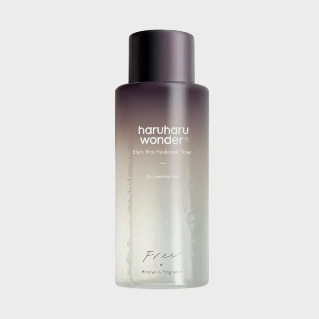 Haruharu Wonder Black Rice Hyaluronic Toner Fragrance Free For Sensitive Skin