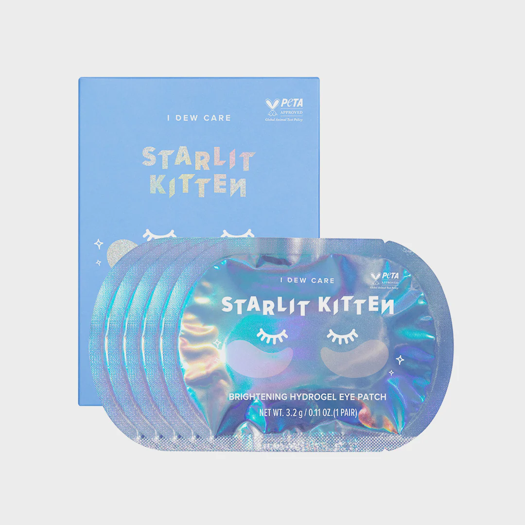 I DEW Care Starlit Kitten Brightening Hydrogel Eye Patch
