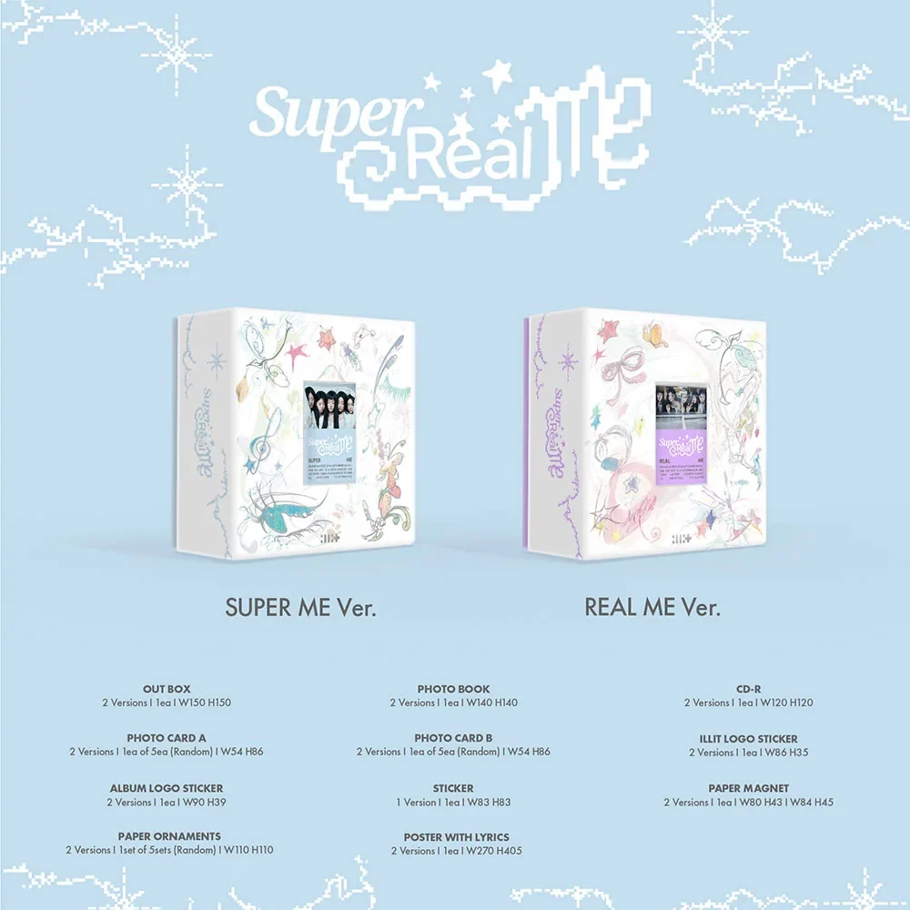 ILLIT 1ST MINI ALBUM [SUPER REAL ME] Random Ver.