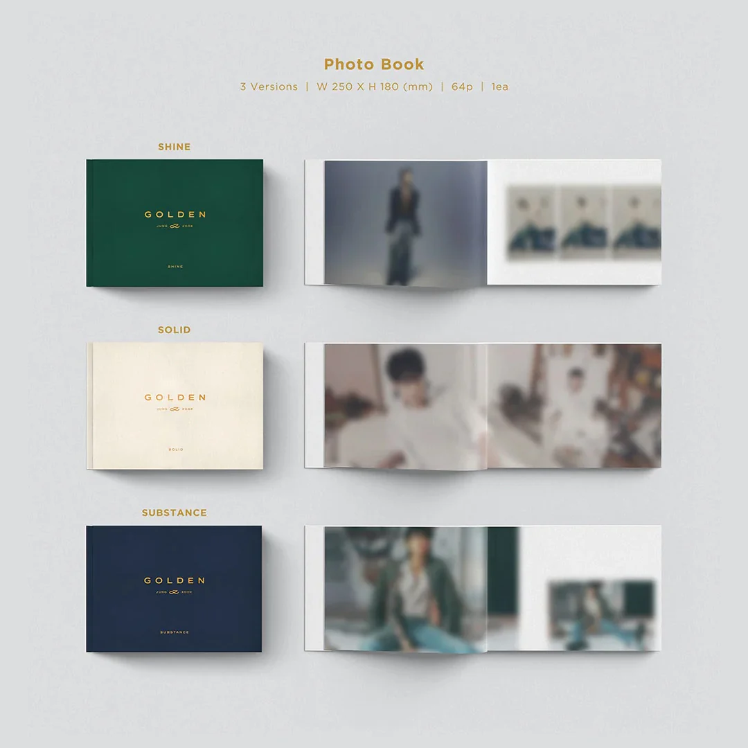 JUNGKOOK  [GOLDEN] Random Ver. - Image 3