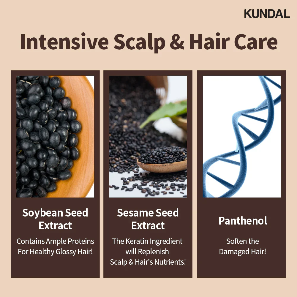KUNDAL Honey & Macadamia Nature Shampoo - Image 3