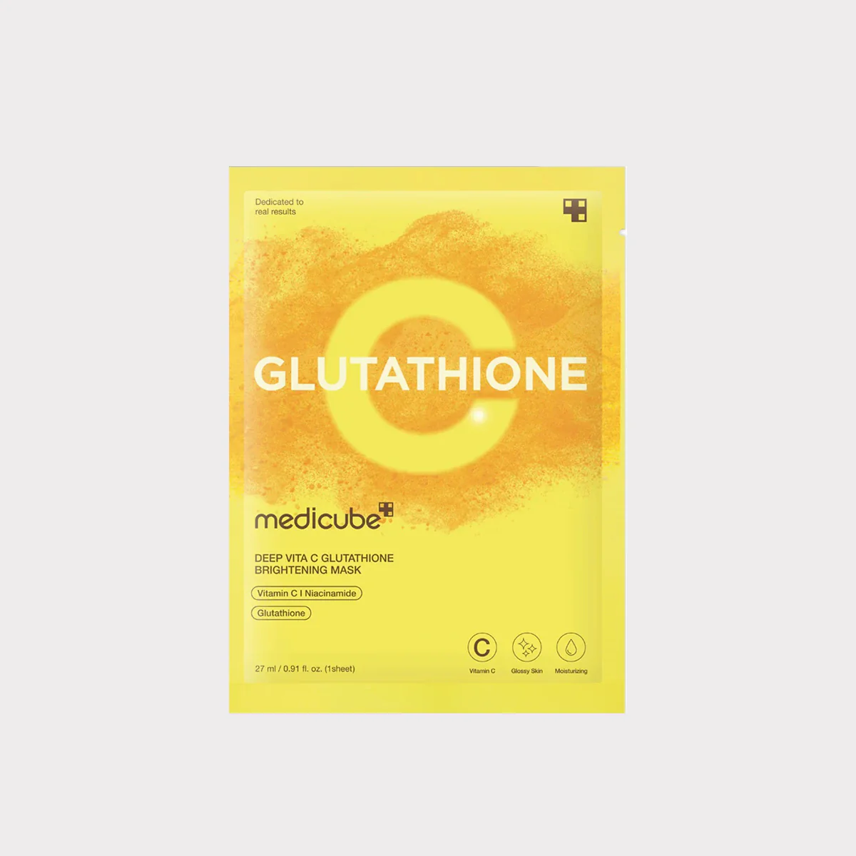 medicube Deep Vita C Glutathione Brightening Mask