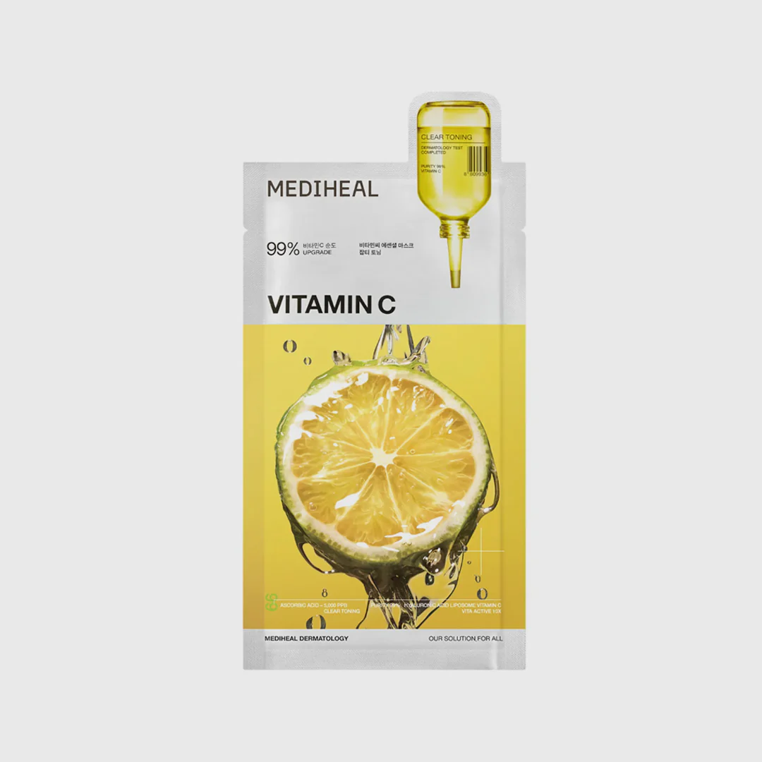 MEDIHEAL Vitamin C Essential Mask Clear Toning