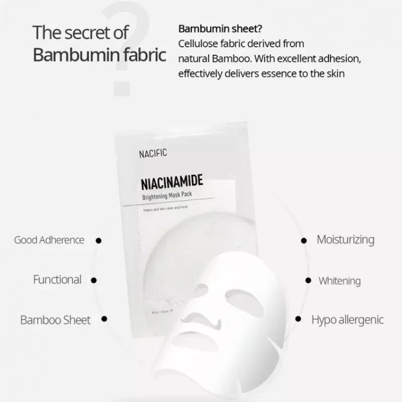 NACIFIC Niacinamide Brightening Mask - Image 3
