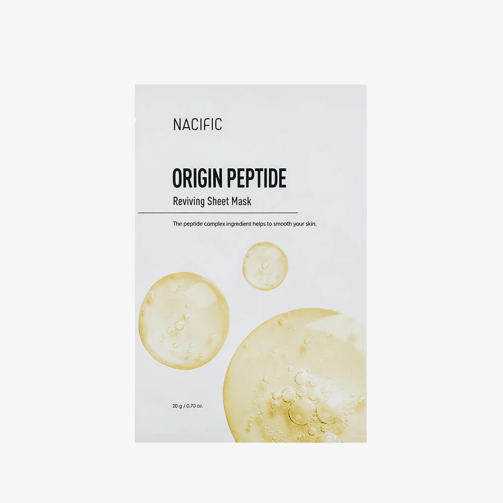 Nacific Origin Peptide Reviving Sheet Mask