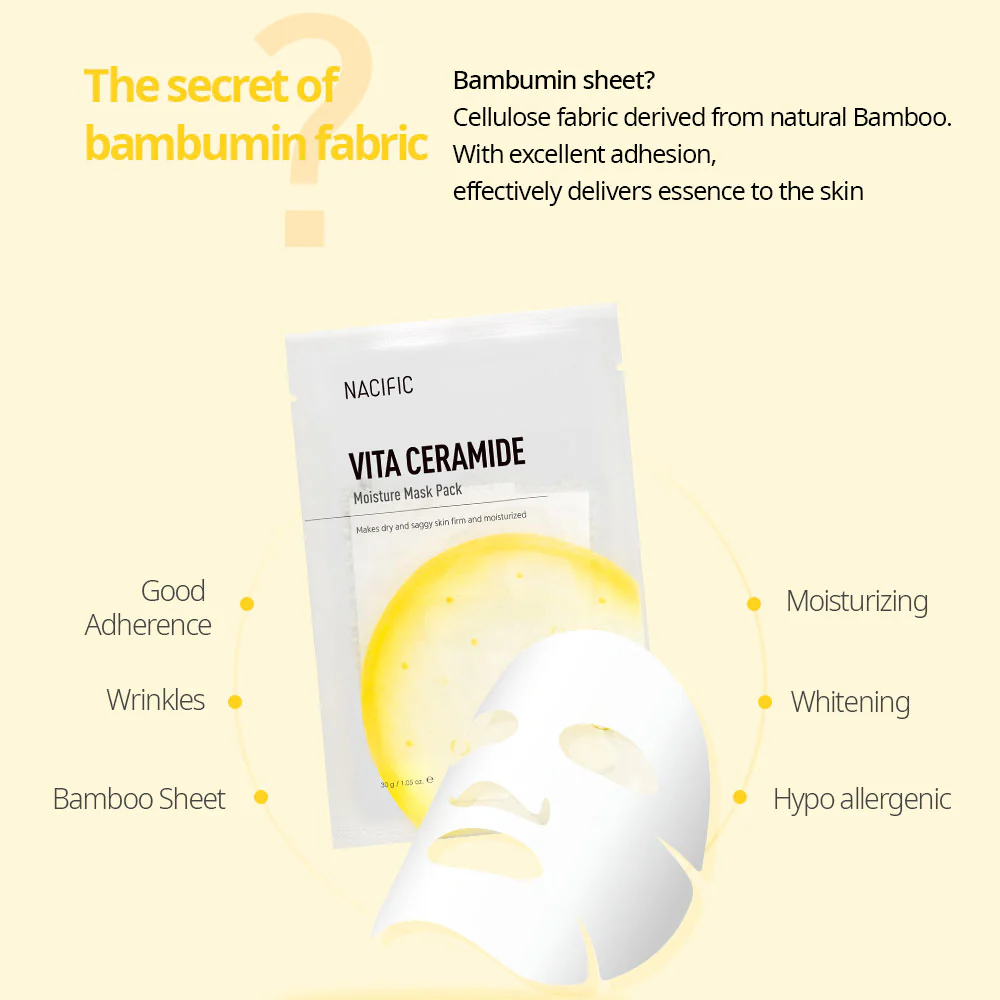 NACIFIC Vita Ceramide Moisture Mask - Image 4