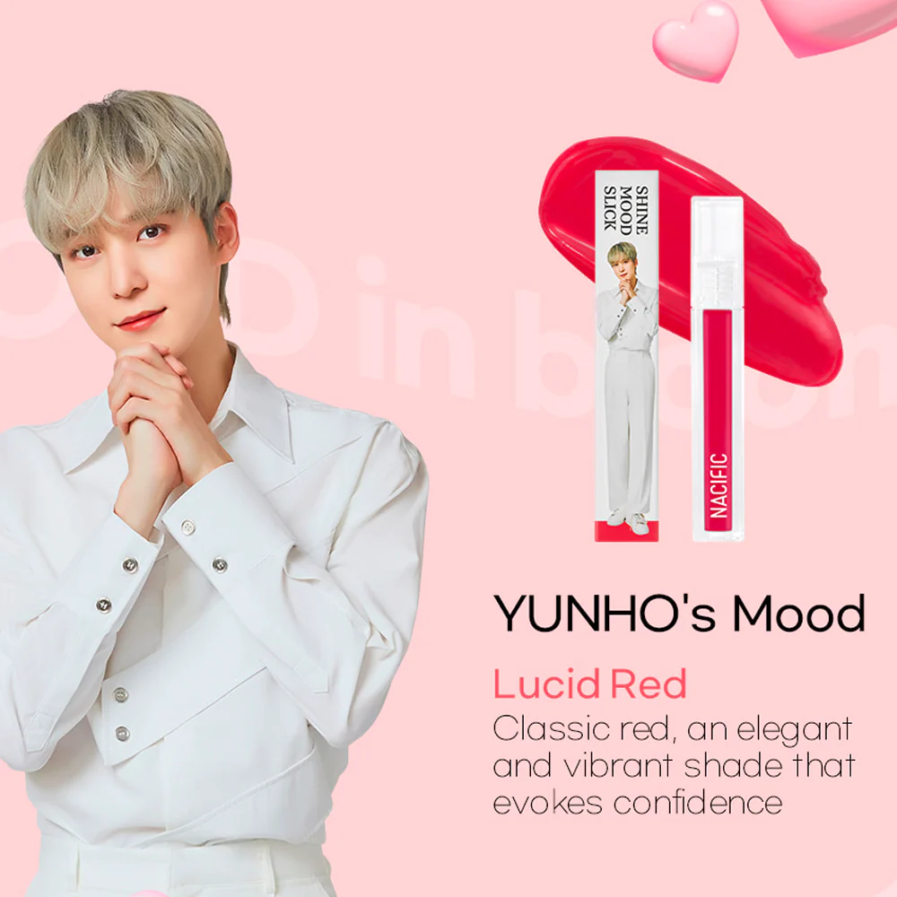 Nacific x ATEEZ Special Collaboration Mood In Bloom Shine Mood Slick Lip Tint - Image 8