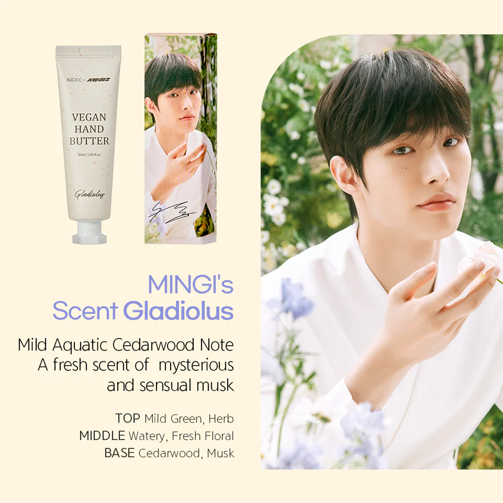 Nacific x ATEEZ Special Collaboration Scent In Bloom Vegan Hand Butter - Image 3