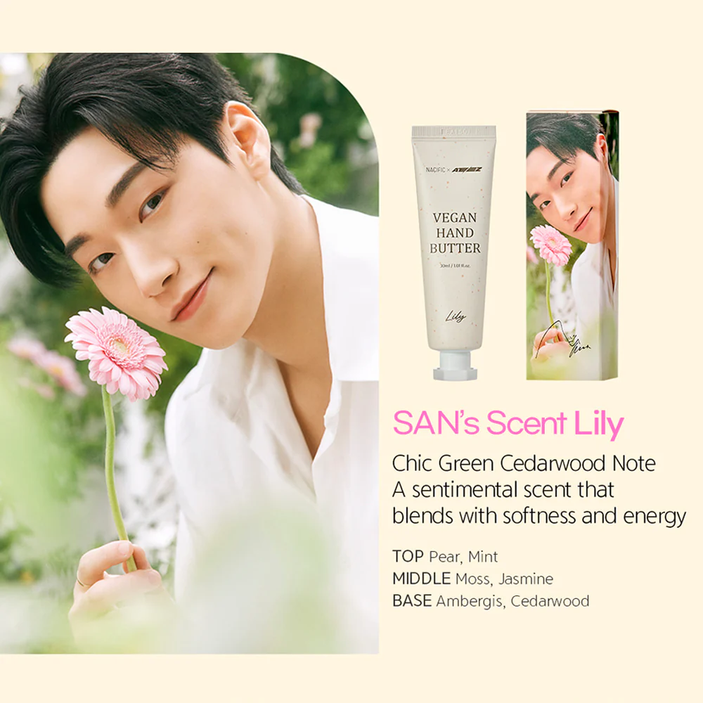 Nacific x ATEEZ Special Collaboration Scent In Bloom Vegan Hand Butter - Image 4