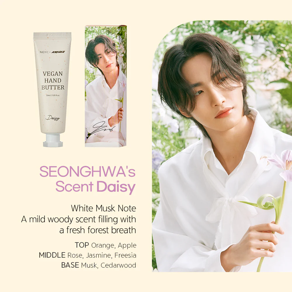 Nacific x ATEEZ Special Collaboration Scent In Bloom Vegan Hand Butter - Image 5