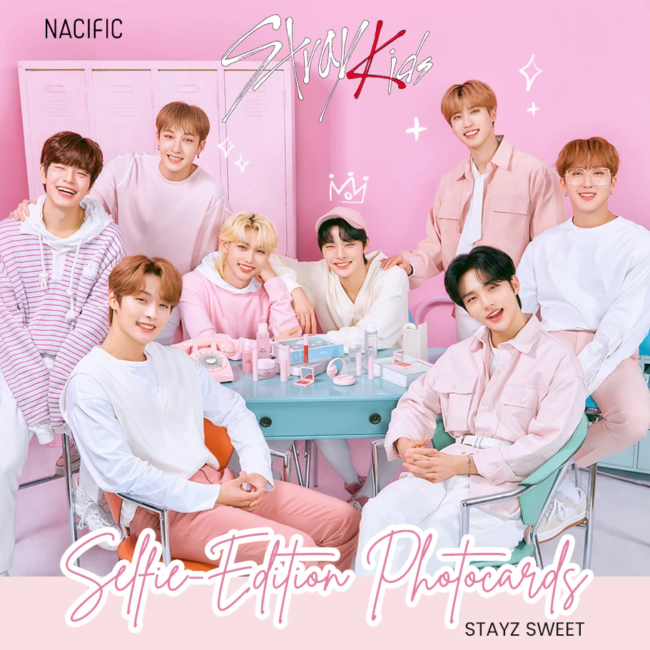 Nacific x Stray Kids STAYZ SWEET Selfie-Edition Photocards