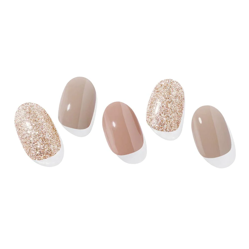 ohora Semi Cured Gel Nail Strips N Carmel - Image 3