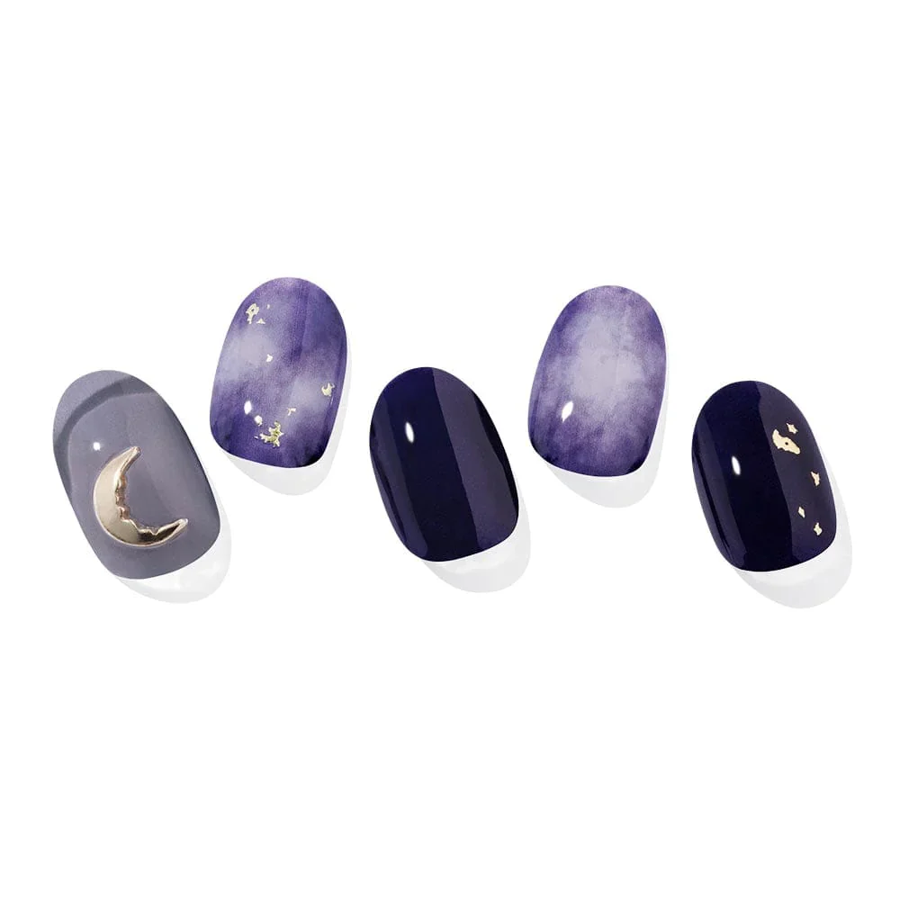 ohora Semi Cured Gel Nail Strips N Lunar Eclipse - Image 2