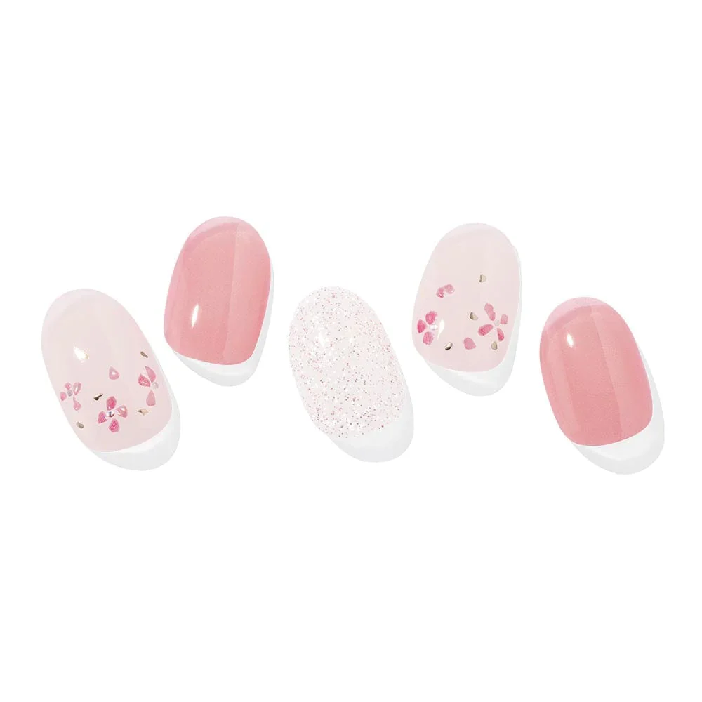 ohora Semi Cured Gel Nail Strips N Rose Diamond - Image 2