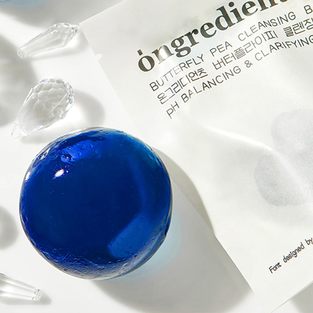 Ongredients Butterfly Pea Cleansing Ball