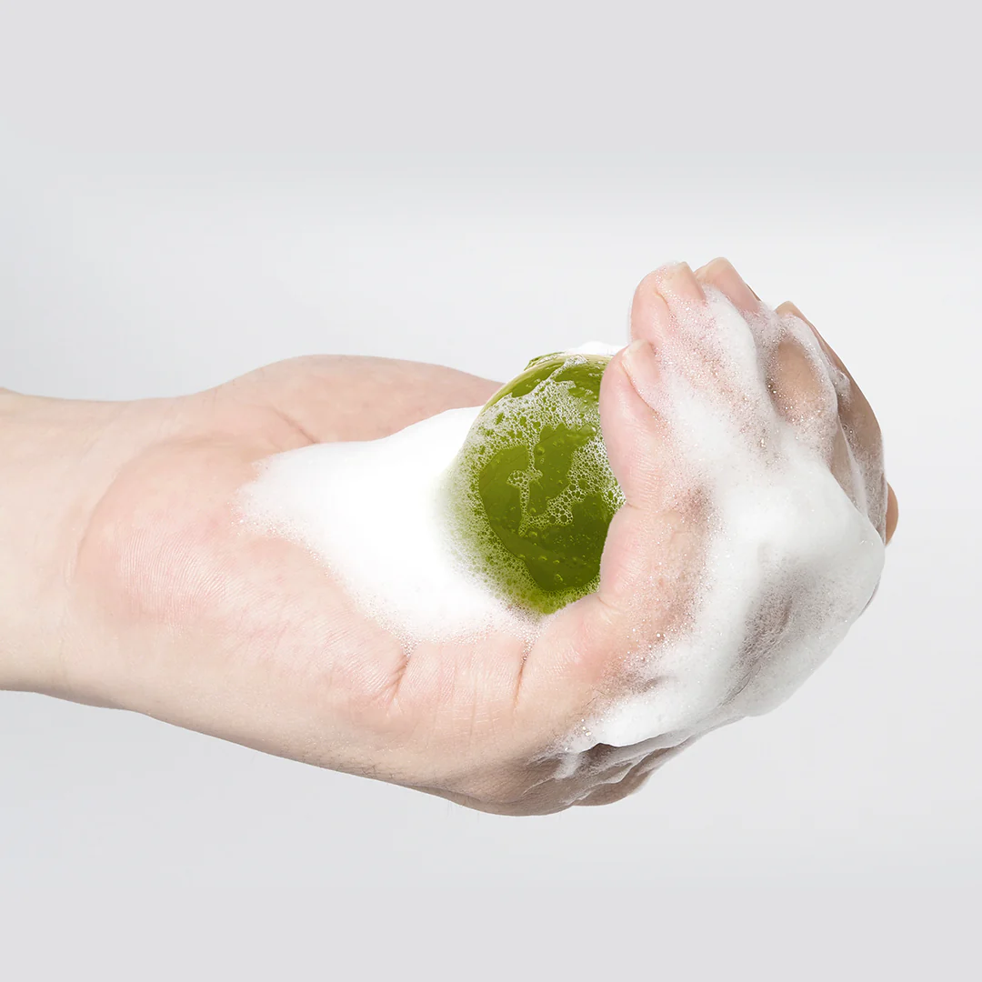 Ongredients Jeju Green Tea Cleansing Ball - Image 2