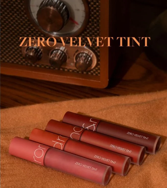 rom&nd Zero Velvet Tint Autumn Knit Series