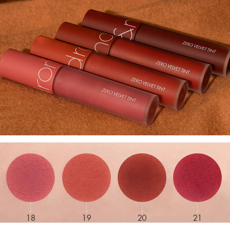 rom&nd Zero Velvet Tint Autumn Knit Series - Image 2