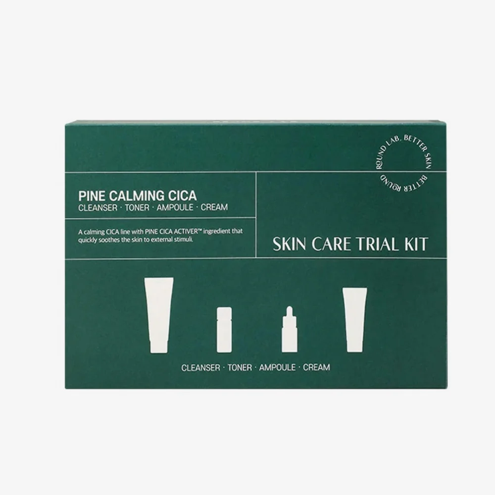 Round Lab Pine Calming Cica Trial Kit