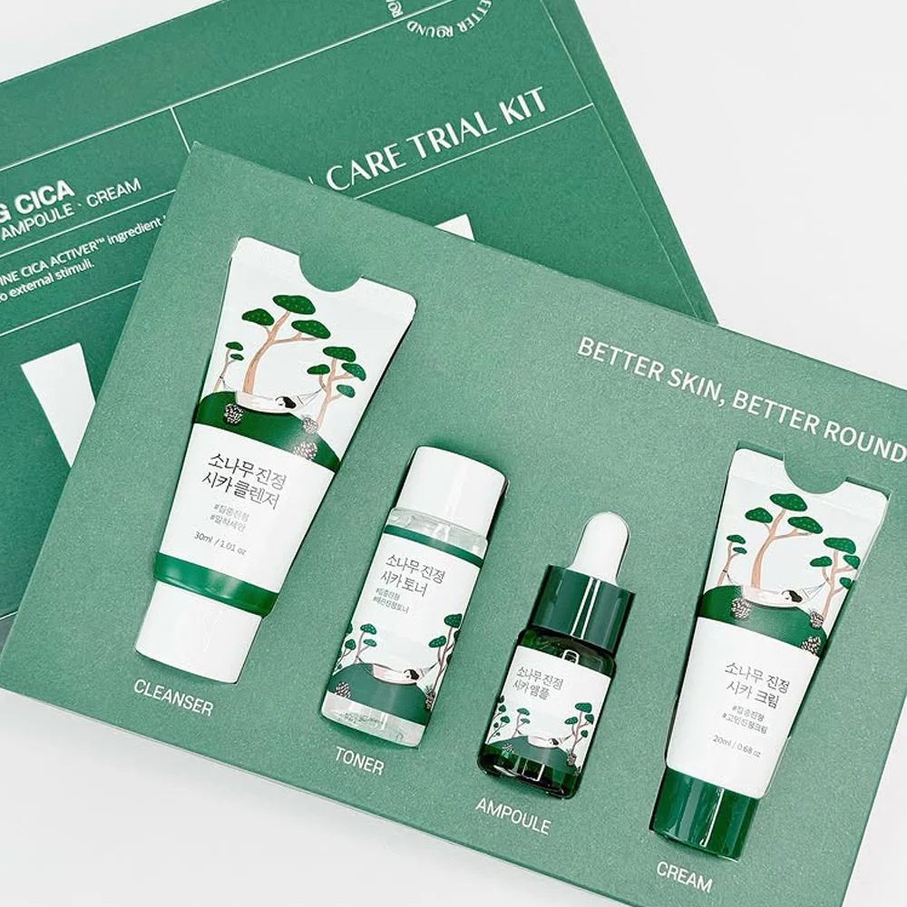 Round Lab Pine Calming Cica Trial Kit - Image 2