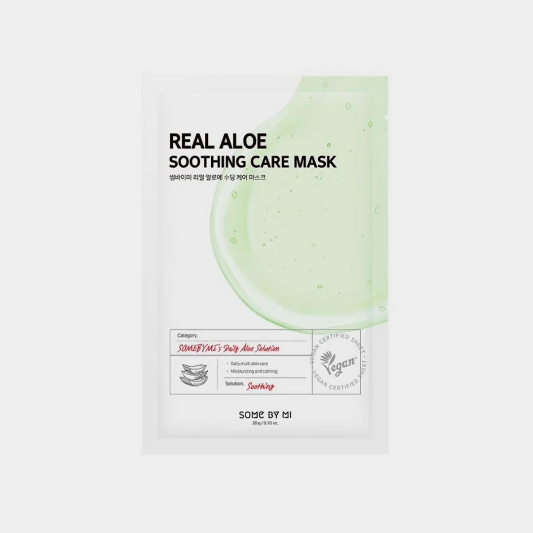 SOME BY MI Real Aloe Soothing Care Mask