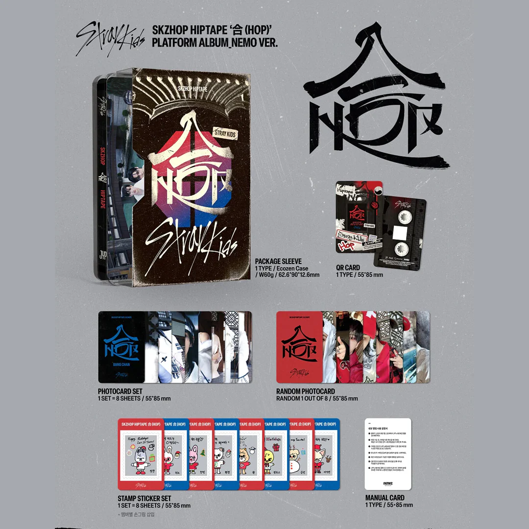 Stray Kids SKZHOP HIPTAPE [合 (HOP)] PLATFORM ALBUM_NEMO Ver.