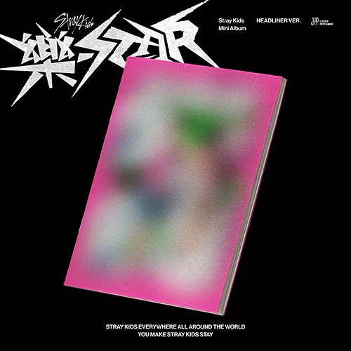STRAY KIDS STAR (ROCK STAR) HEADLINER Ver.