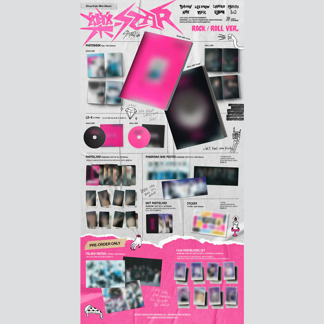 STRAY KIDS STAR (ROCK STAR) Random Ver. - Image 2
