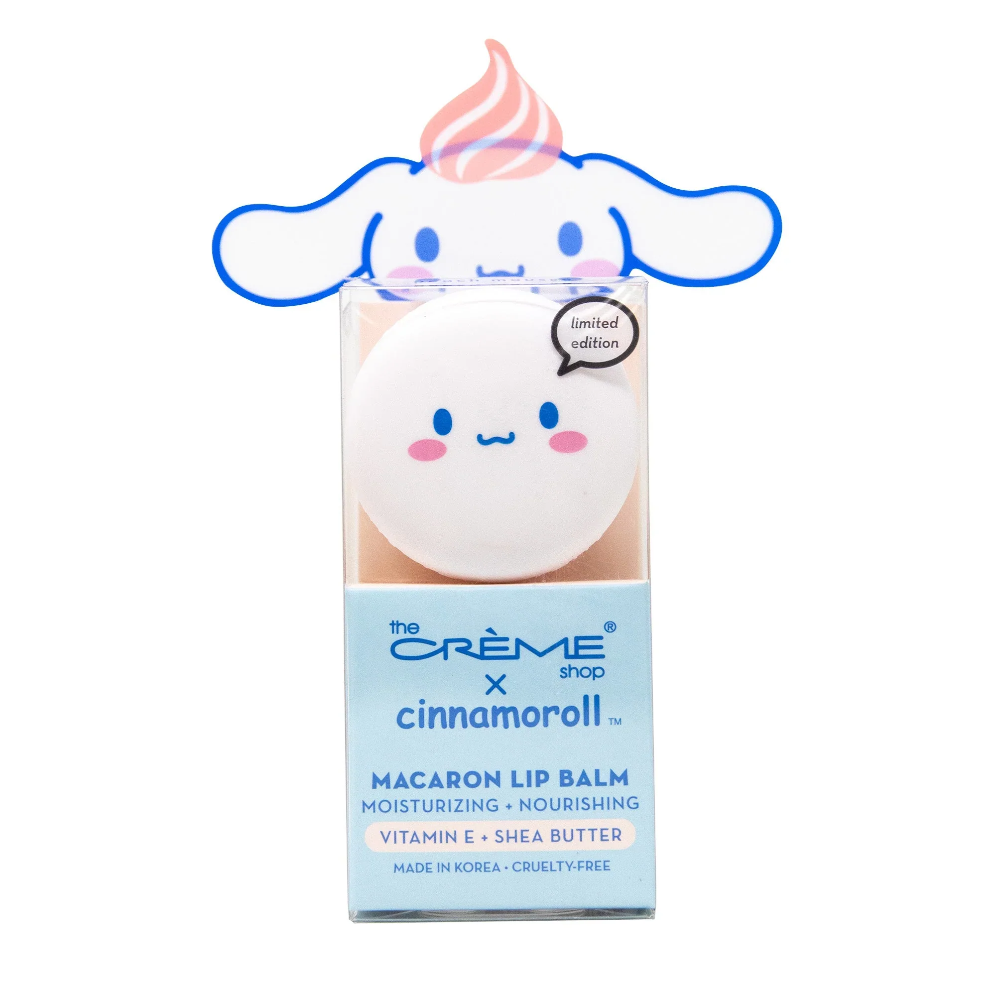 The Crème Shop x Hello Kitty Cinnamorroll Macaron Lip Balm - Image 3
