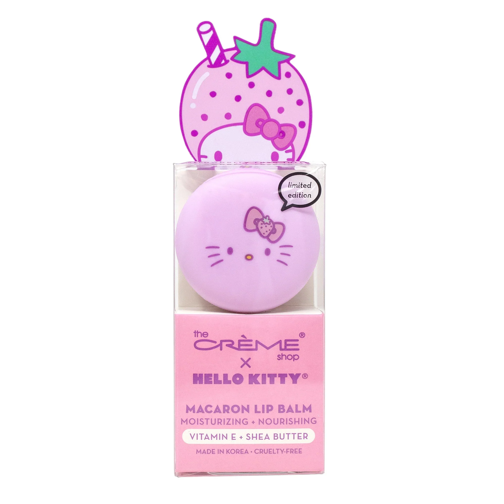 The Crème Shop x Hello Kitty Macaron Lip Balm - Image 4