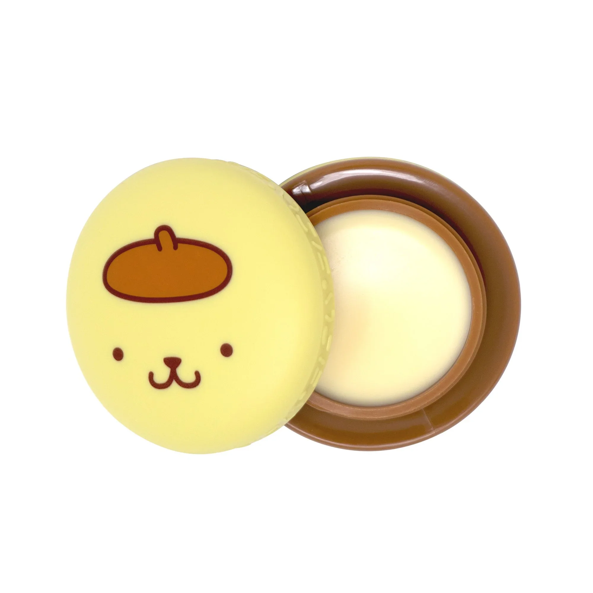 The Crème Shop x Hello Kitty - Pompompurin Holiday Caramel Pudding Macaron Lip Balm - Image 3