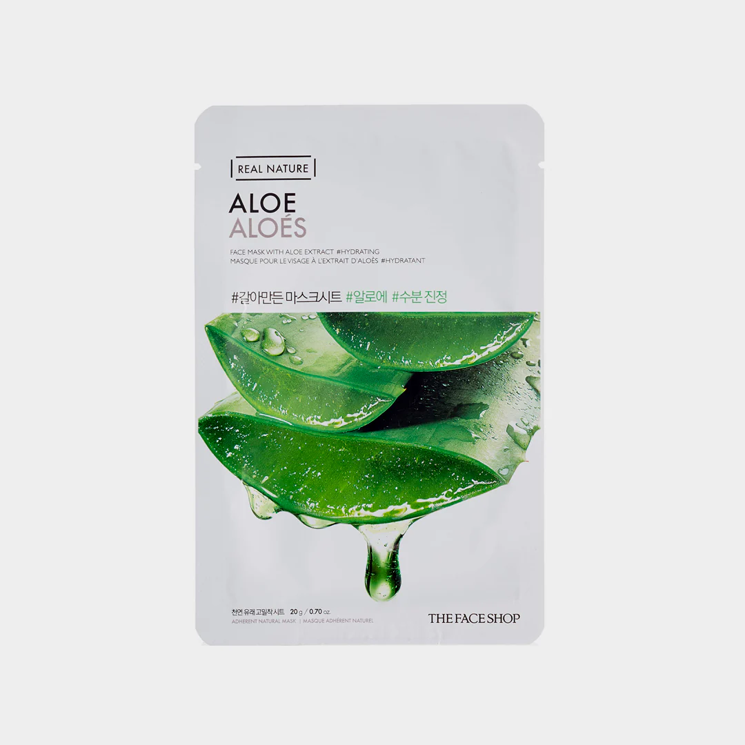 THE FACE SHOP Real Nature Aloe Sheet Mask