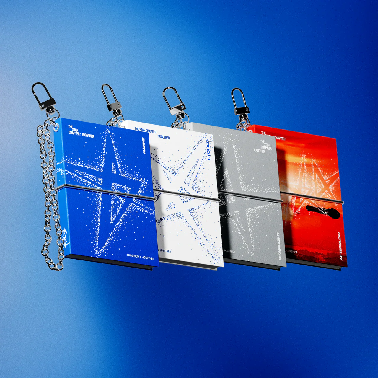 TOMORROW X TOGETHER TXT [THE STAR CHAPTER : TOGETHER] Mini Book Keyring Ver.