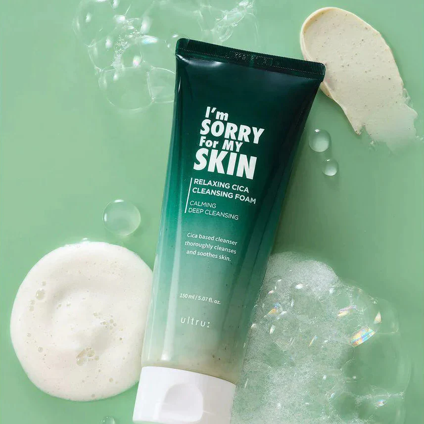 I'm Sorry For My Skin Relaxing Cica Cleansing Foam